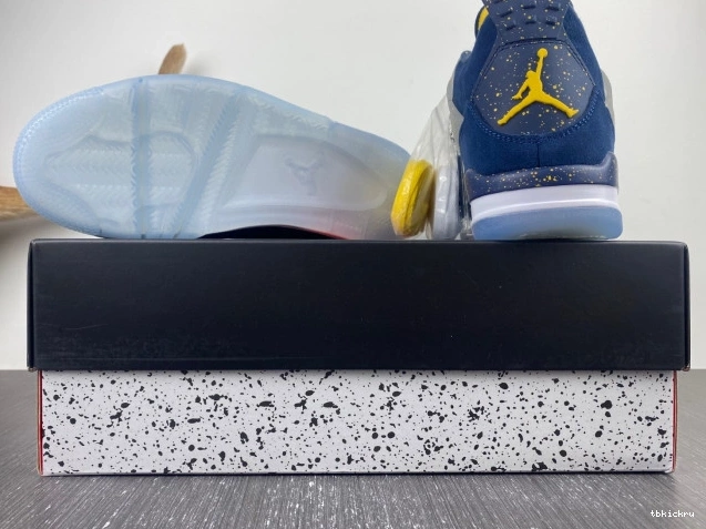 Cheap TBkick Retro Michigan Air Jordan AJ4-1036660 4 (PE) 0729